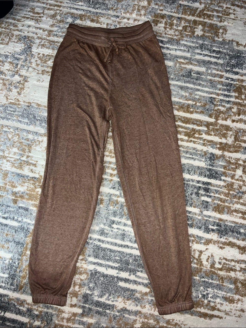 Steve Madden Chestnut Brown Pull-On Jogger Pants